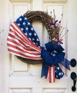 Stars and Stripes Wreath